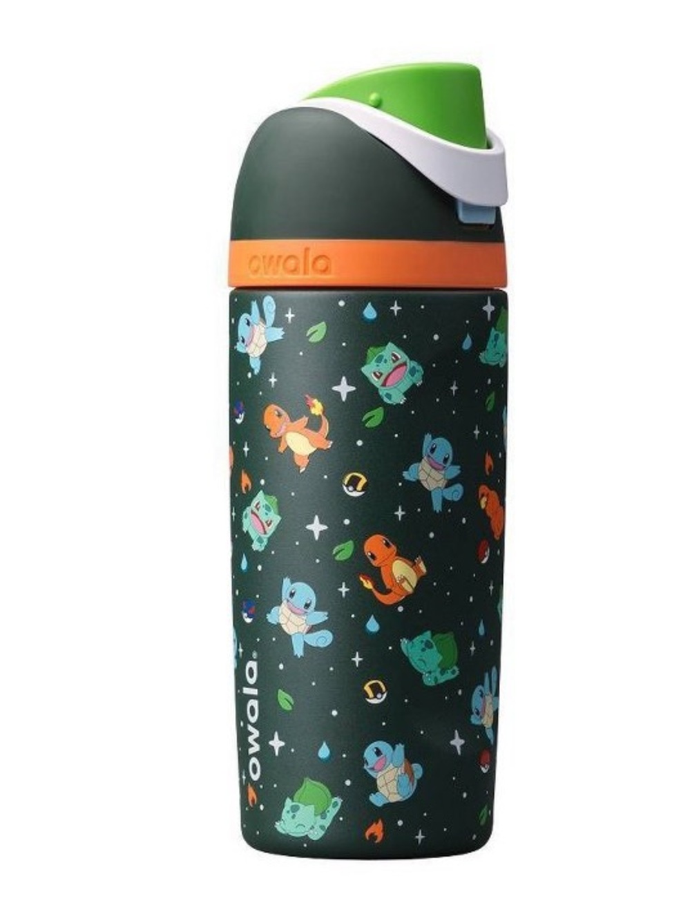 Owala X Pokémon Special Edition FreeSip Water Bottle, Kanto Region First Partner